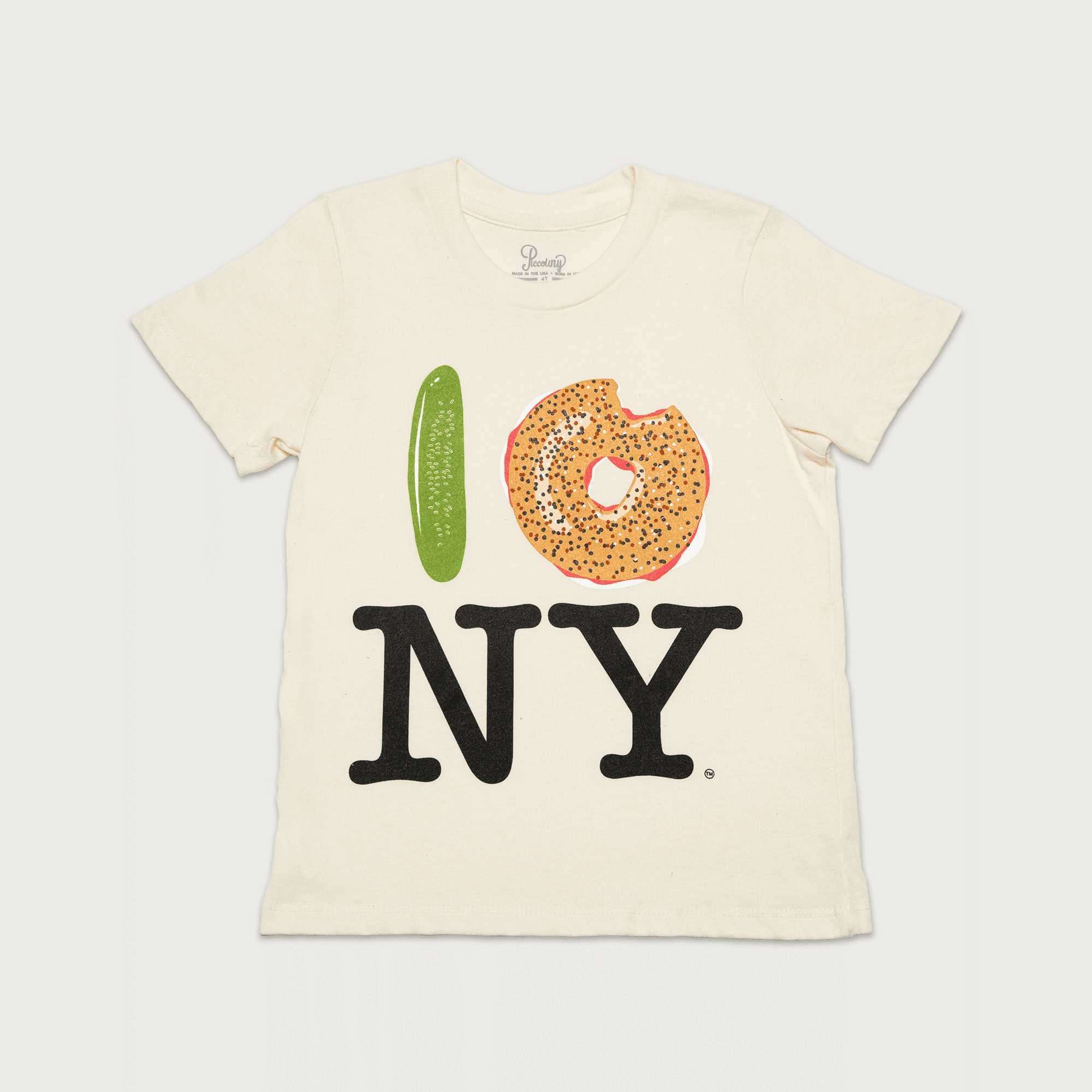 Pickle bagel NY T-shirt - Image 1