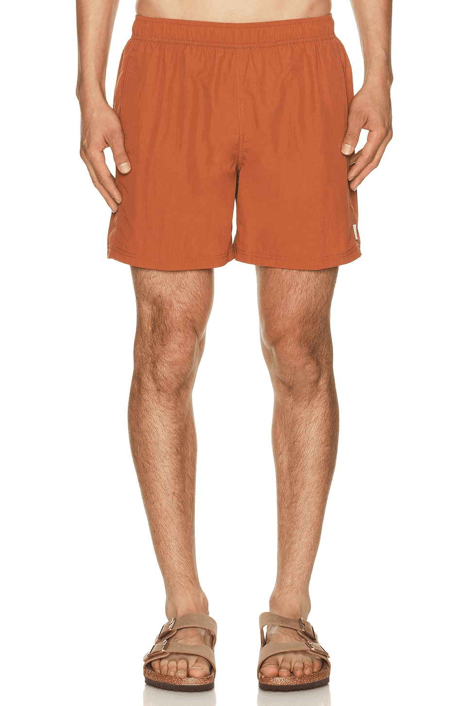 5.5" Solid Sebastian Swim Trunk - Image 1