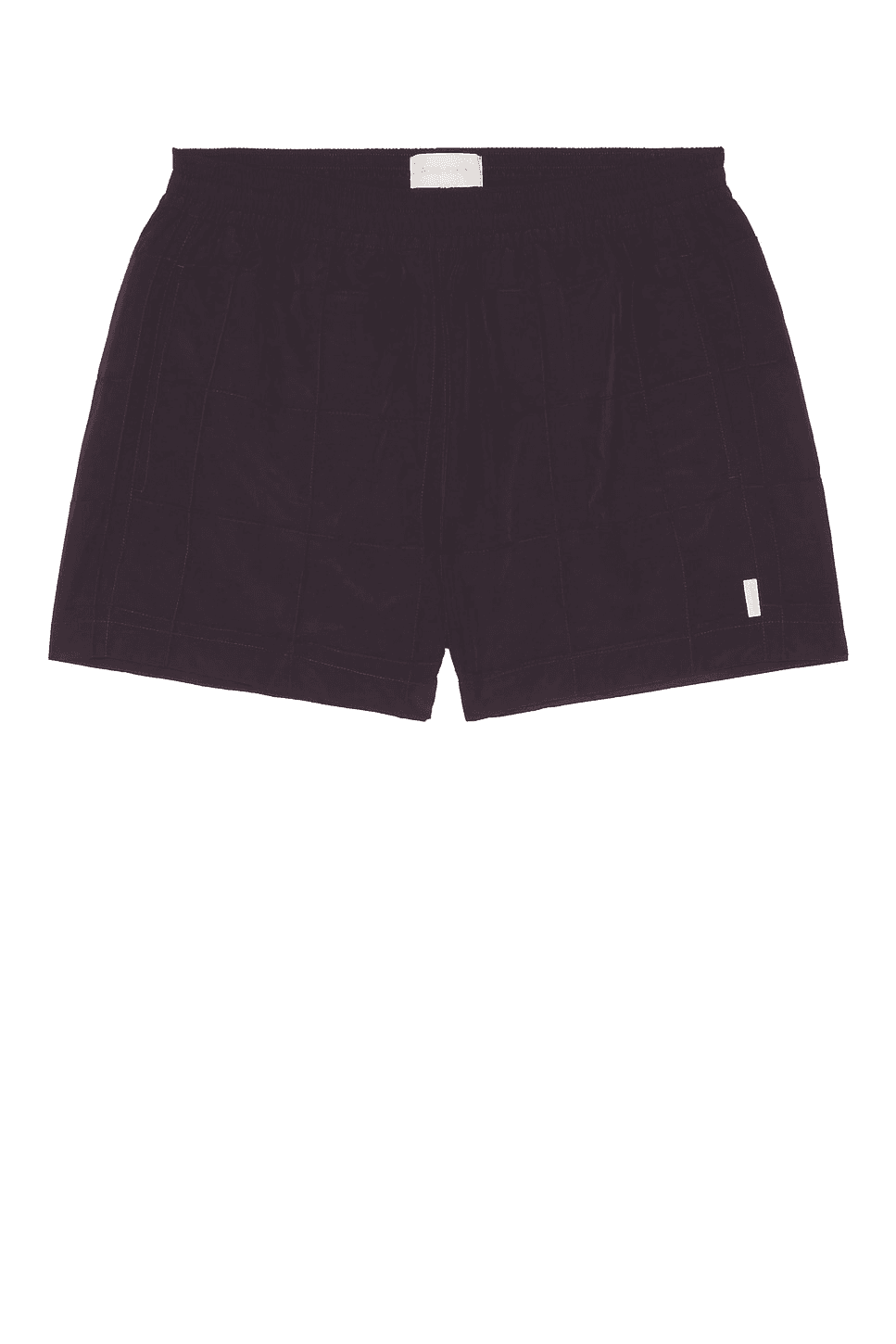 4" Grid Pintuck Sebastian Swim Trunk — Image 4