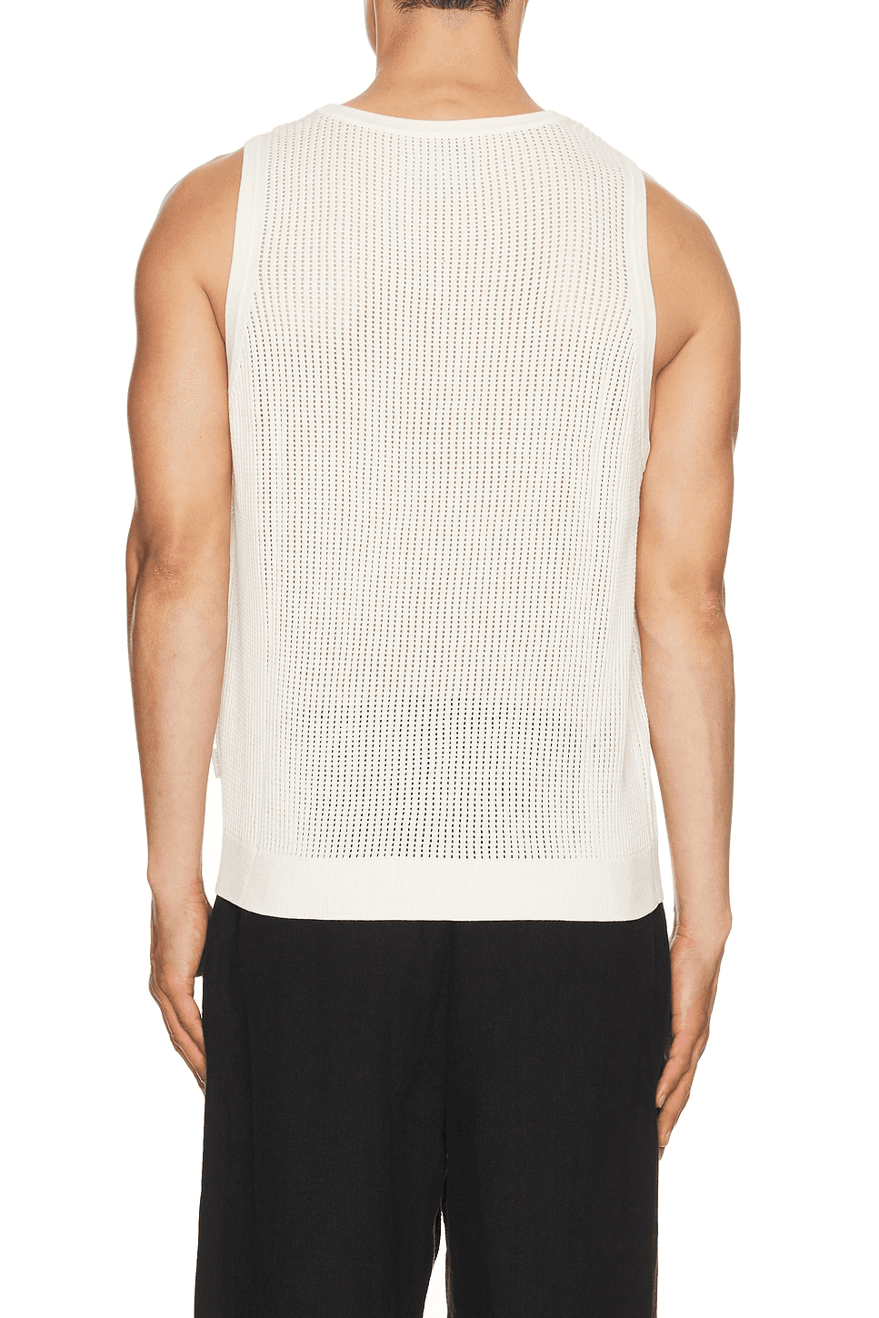 Knit Mesh Tank Top — Image 2
