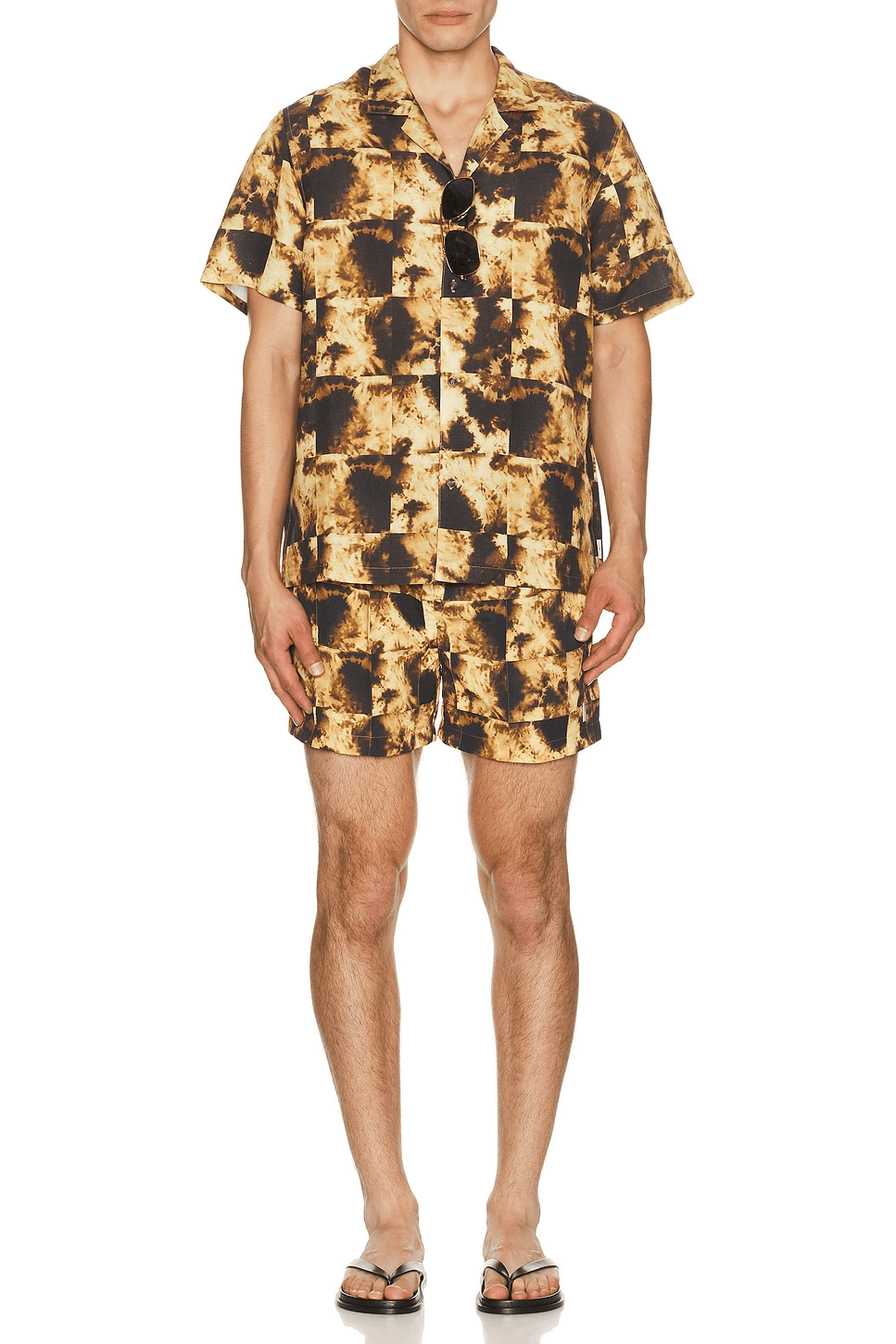 4" Printed Sebastian Swim Trunk — Image 3