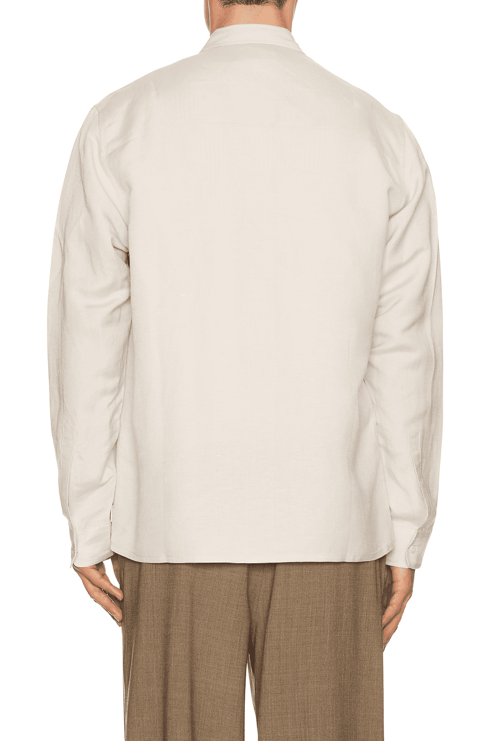 Andrew Long Sleeve Linen Shirt — Image 2