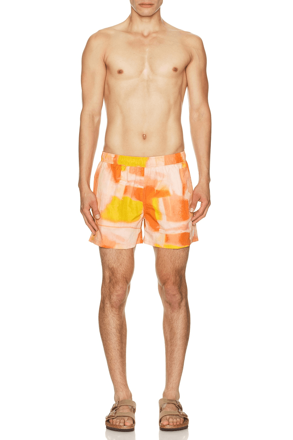 4" Printed Sebastian Swim Trunk — Image 3