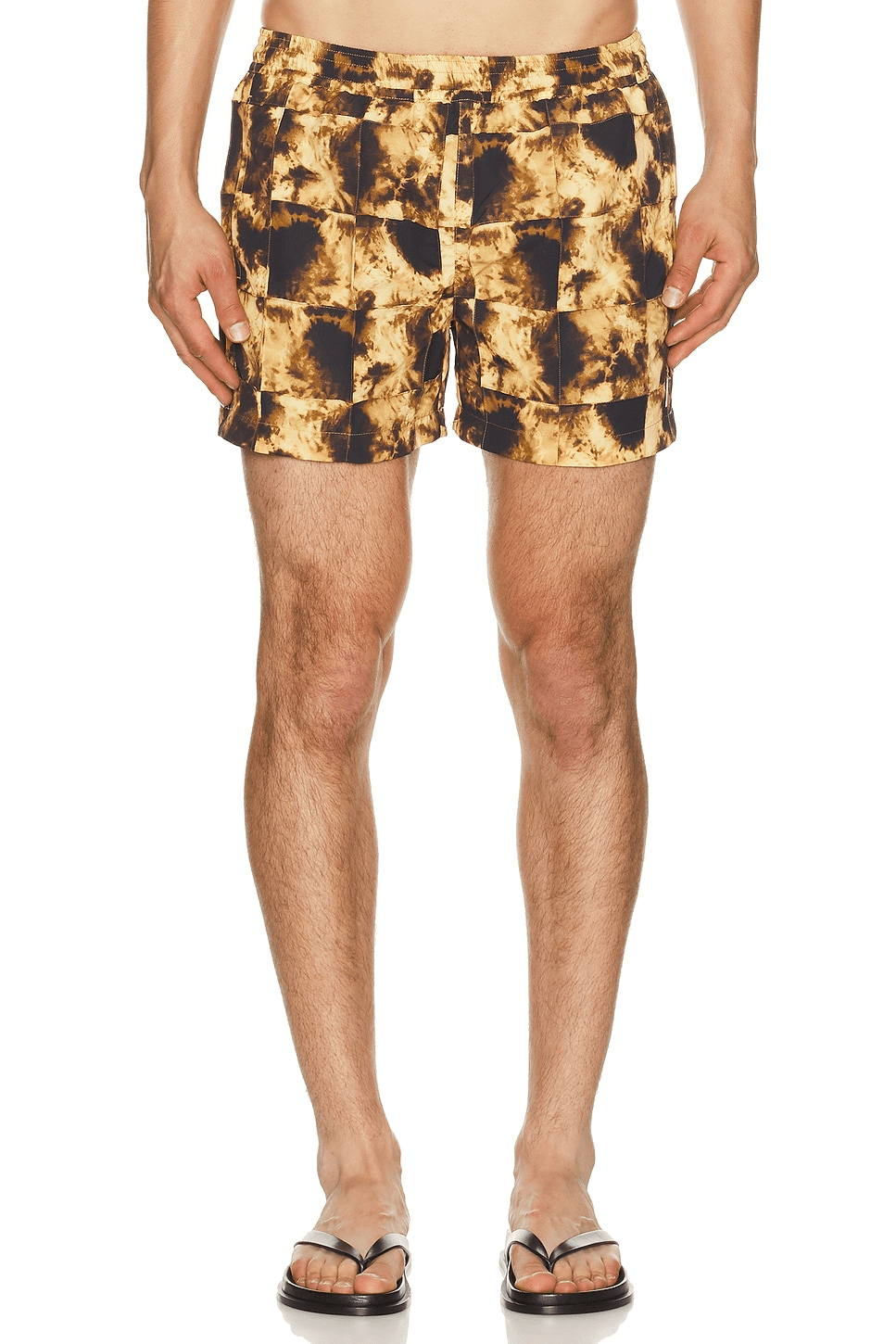 4" Printed Sebastian Swim Trunk - Image 1