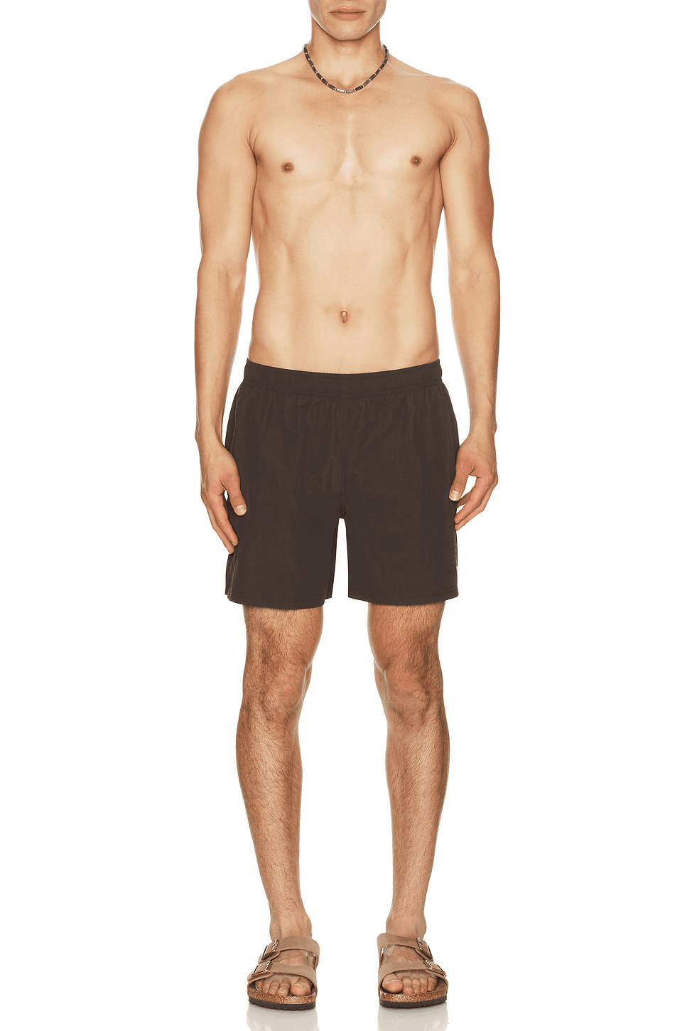 5.5" Solid Sebastian Swim Trunk — Image 3