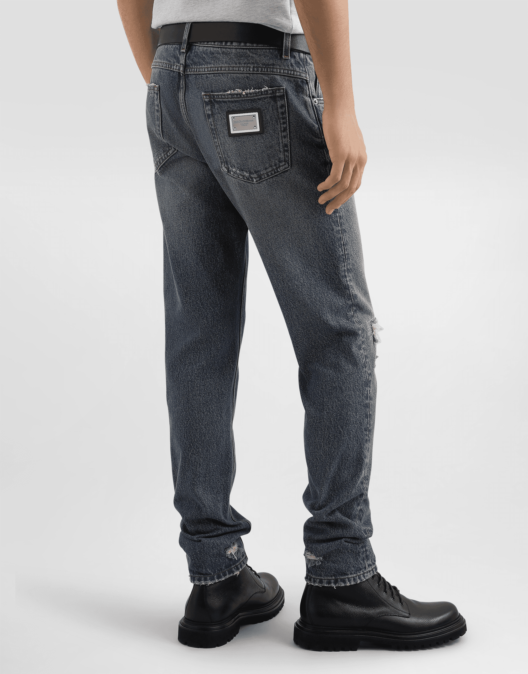 Regular cotton jeans — Image 3