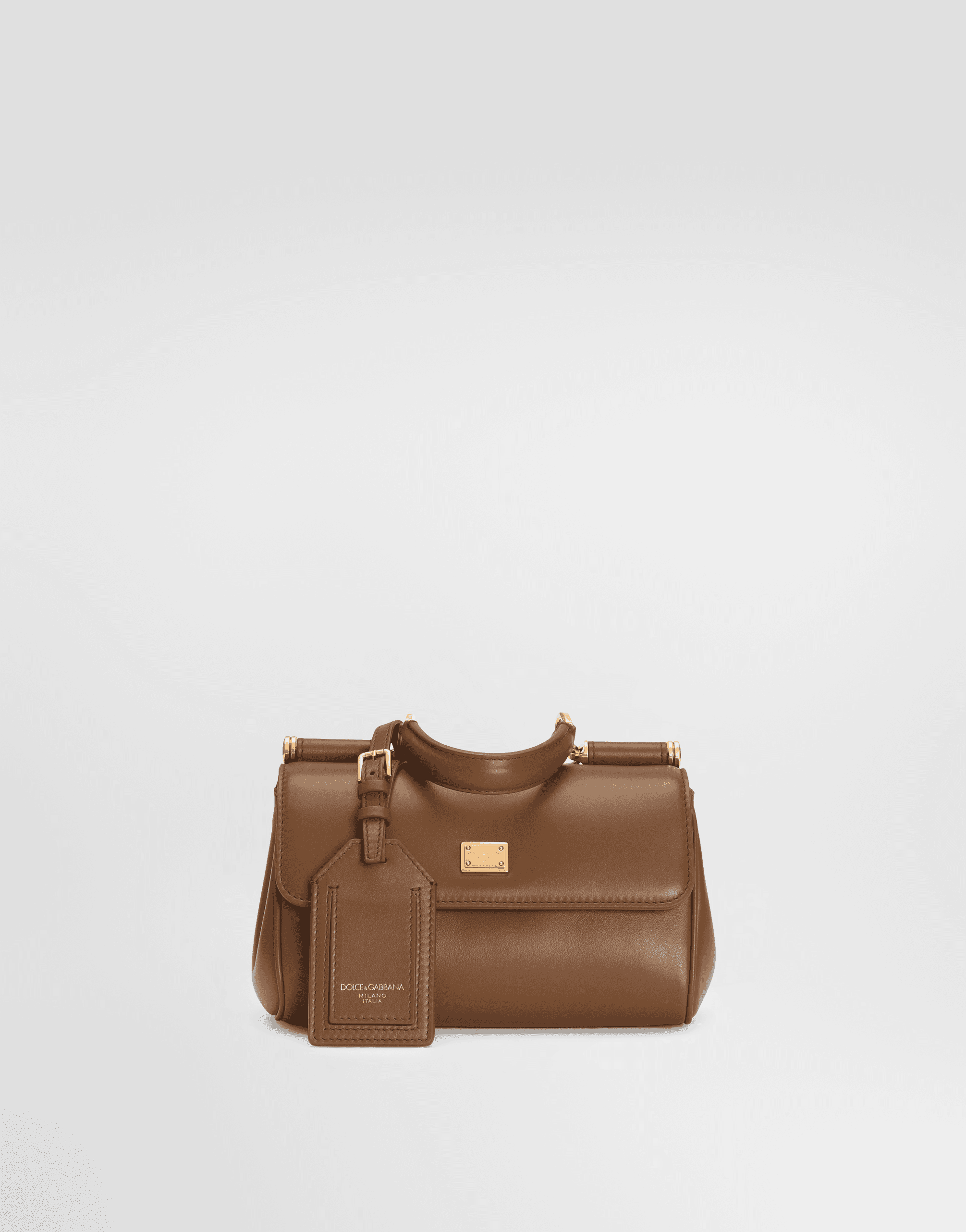 Mini My Sicily handbag in plongé calfskin
