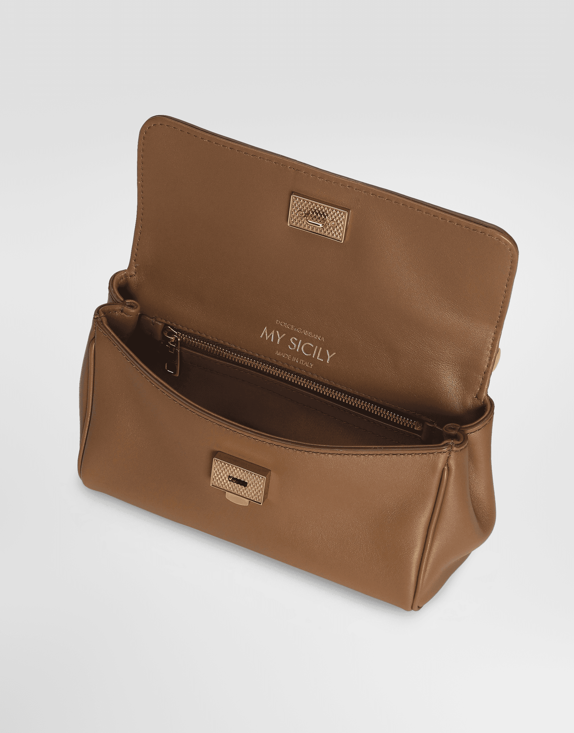 Mini My Sicily handbag in plongé calfskin — Image 6