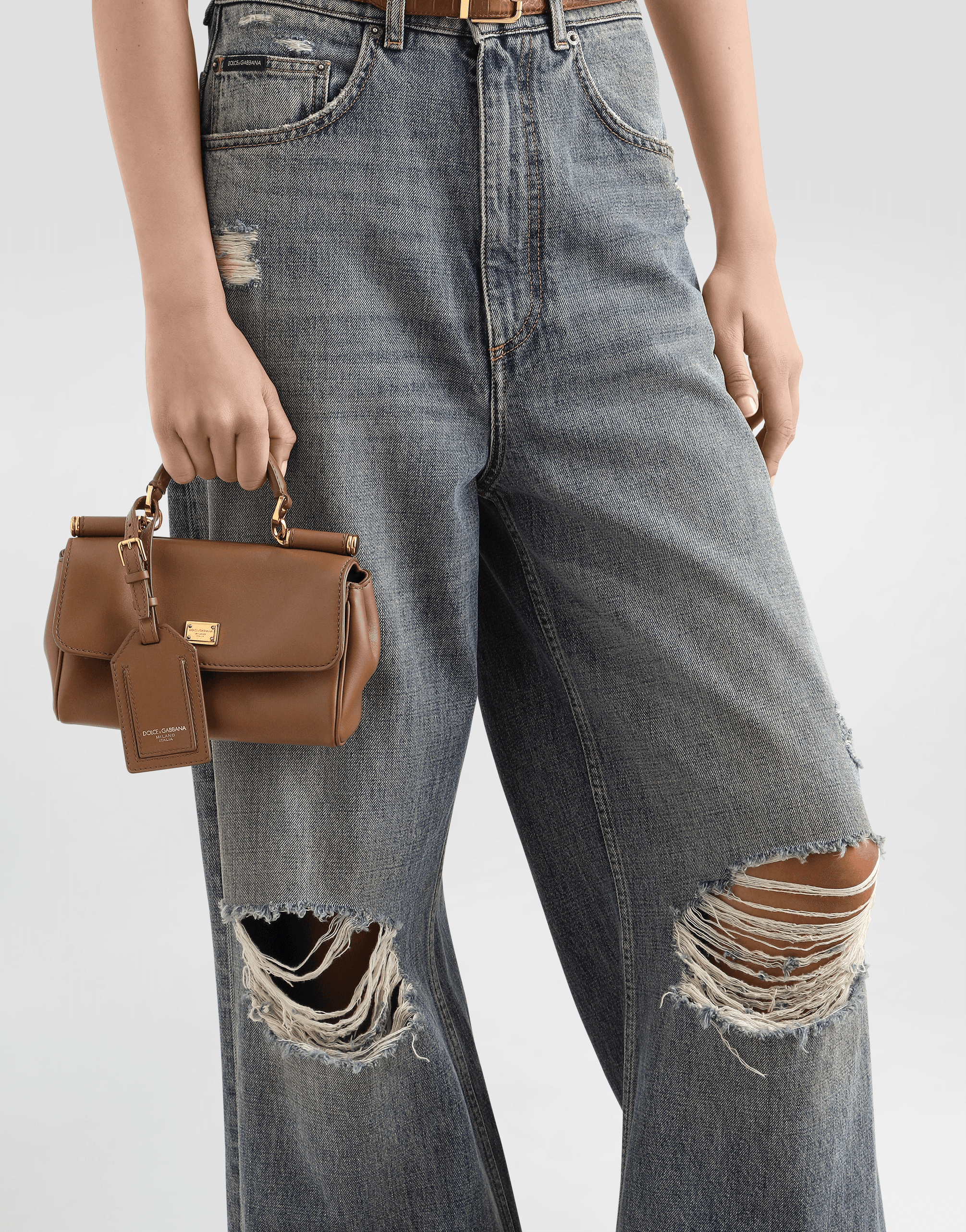 Mini My Sicily handbag in plongé calfskin — Image 3