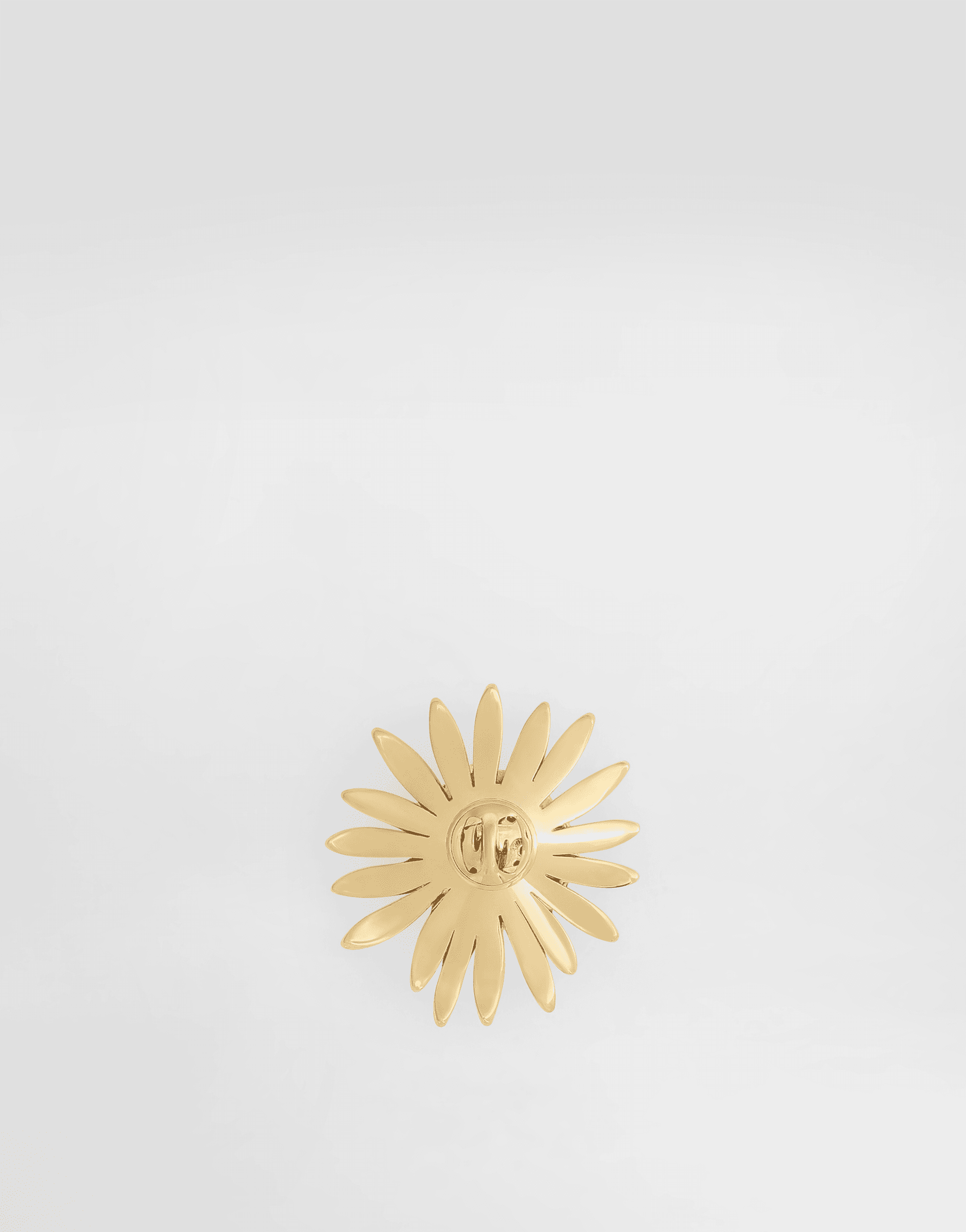 Sartoria floral brooch with rhinestones — Image 3