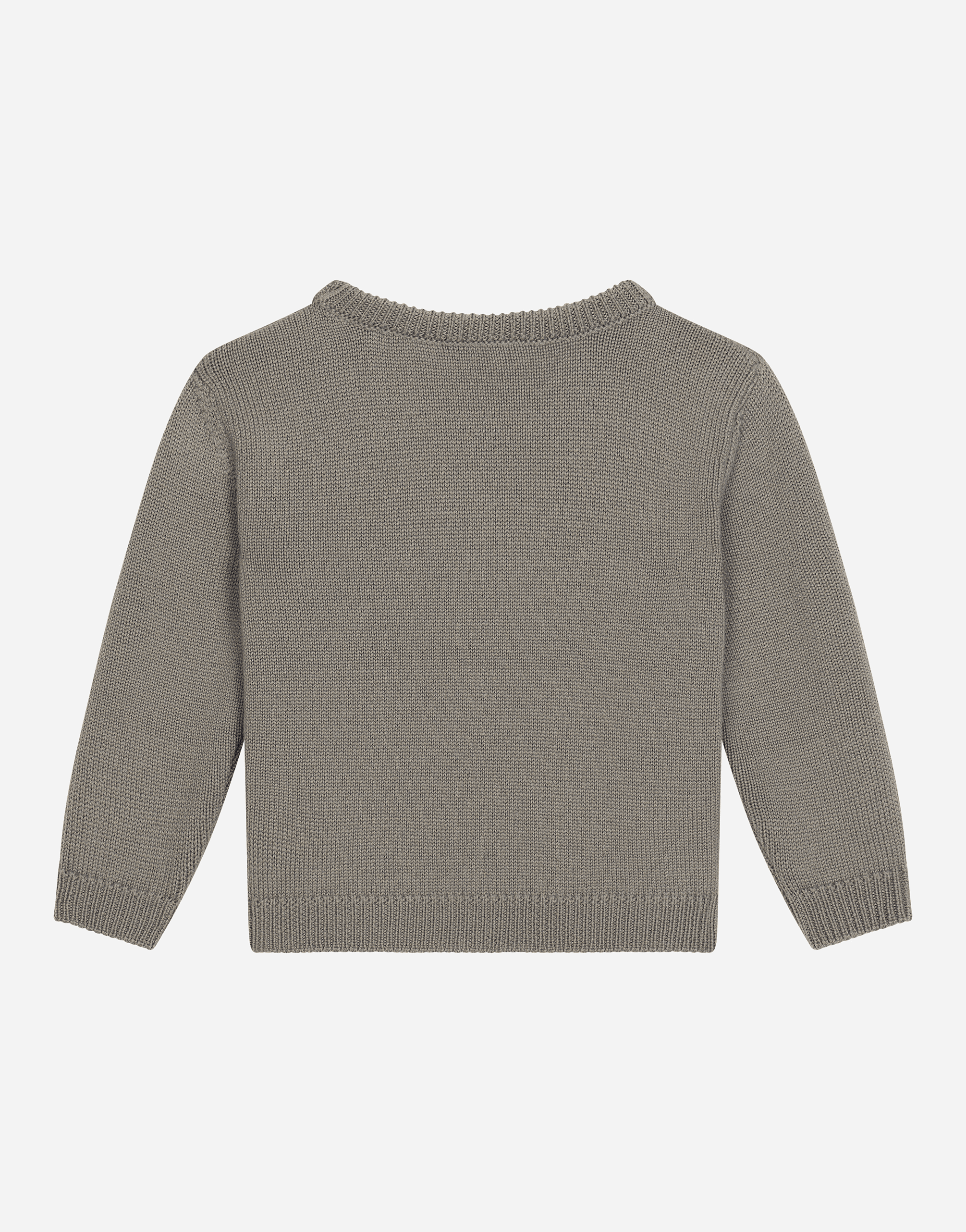 Knit pullover with logo tag — Image 5
