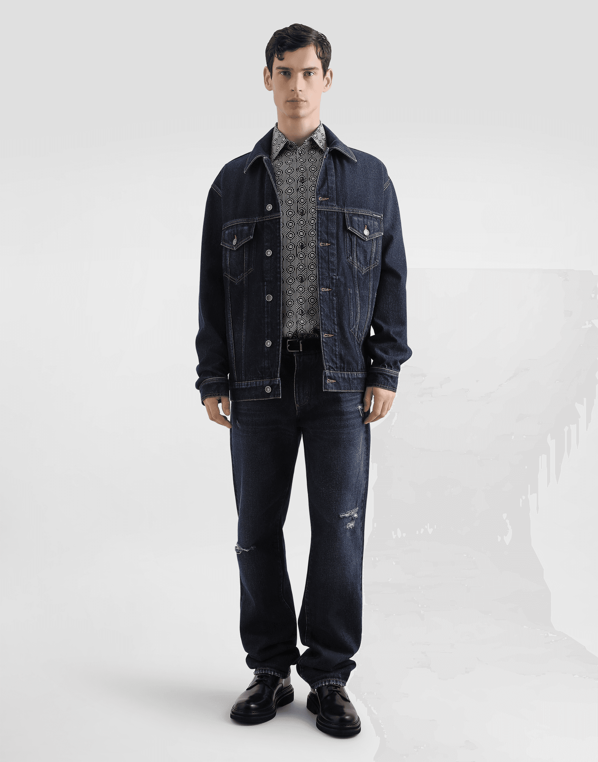 Loose cotton denim jeans — Image 4