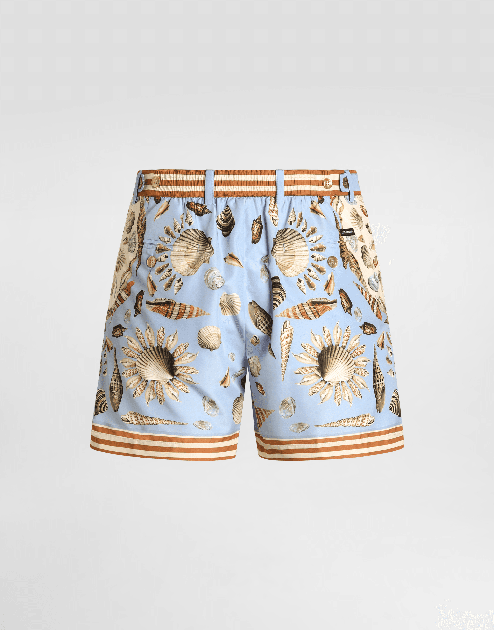 Shell-print short swim boxer shorts — Image 3