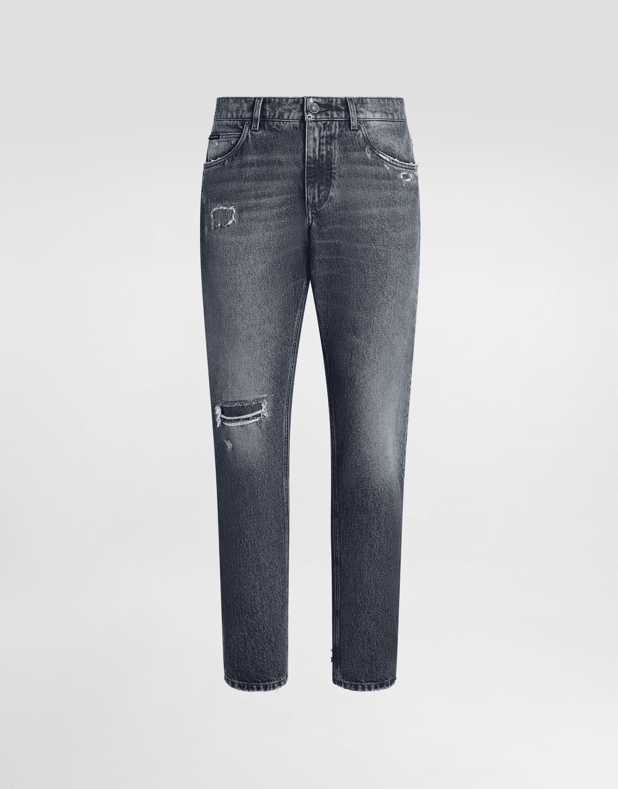 Regular cotton jeans