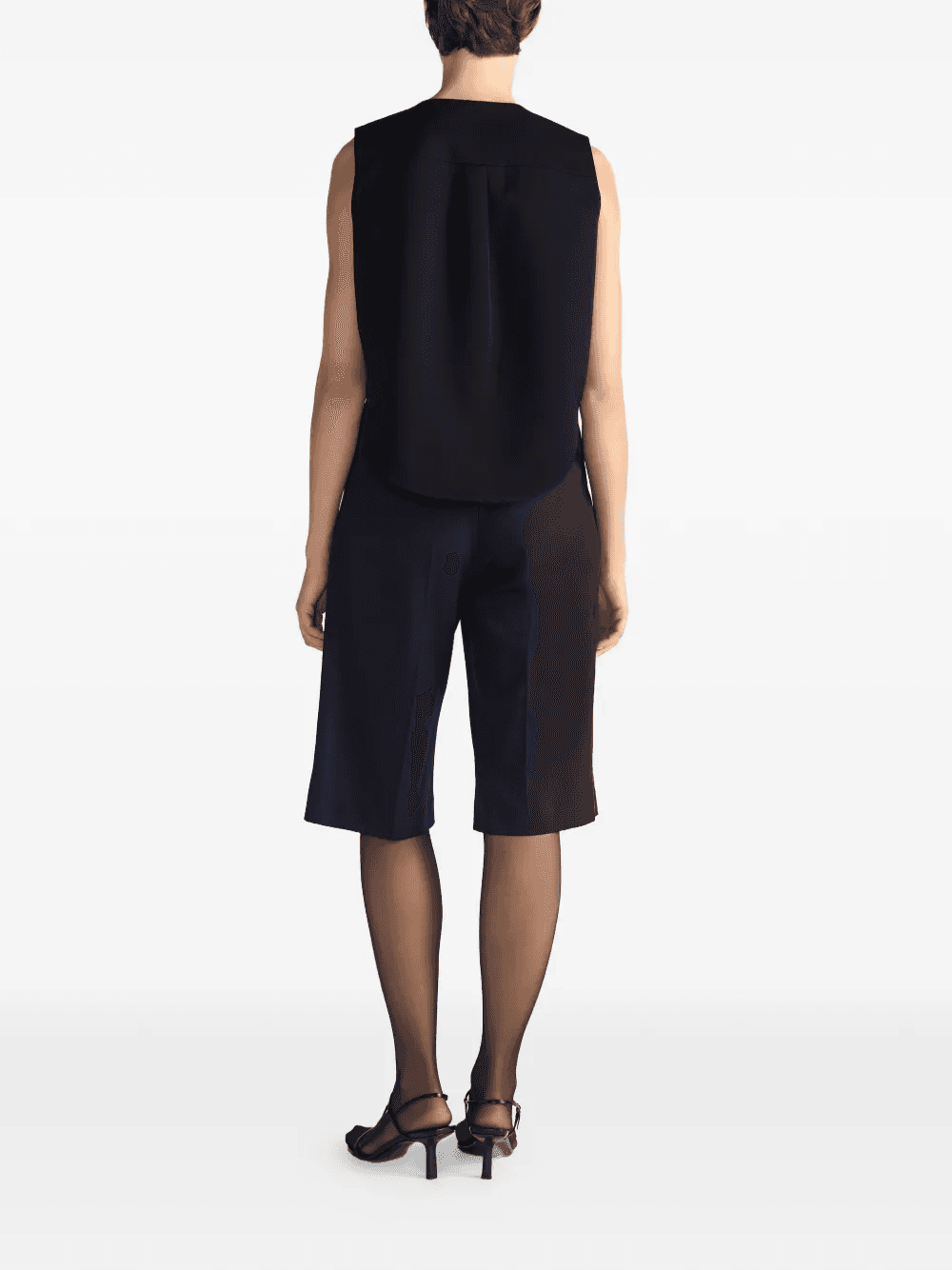 Cleo pressed-crease shorts — Image 2