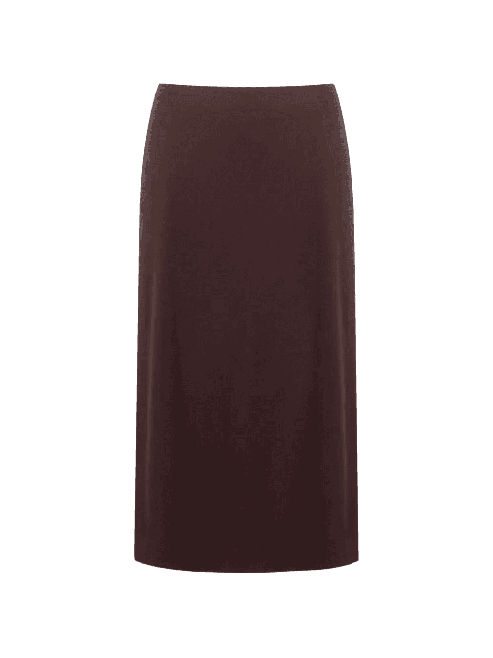 Lily side-slit midi skirt