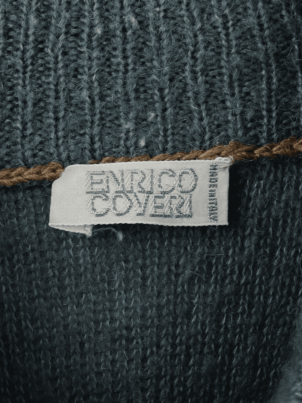 striped knitted waistcoat — Image 3