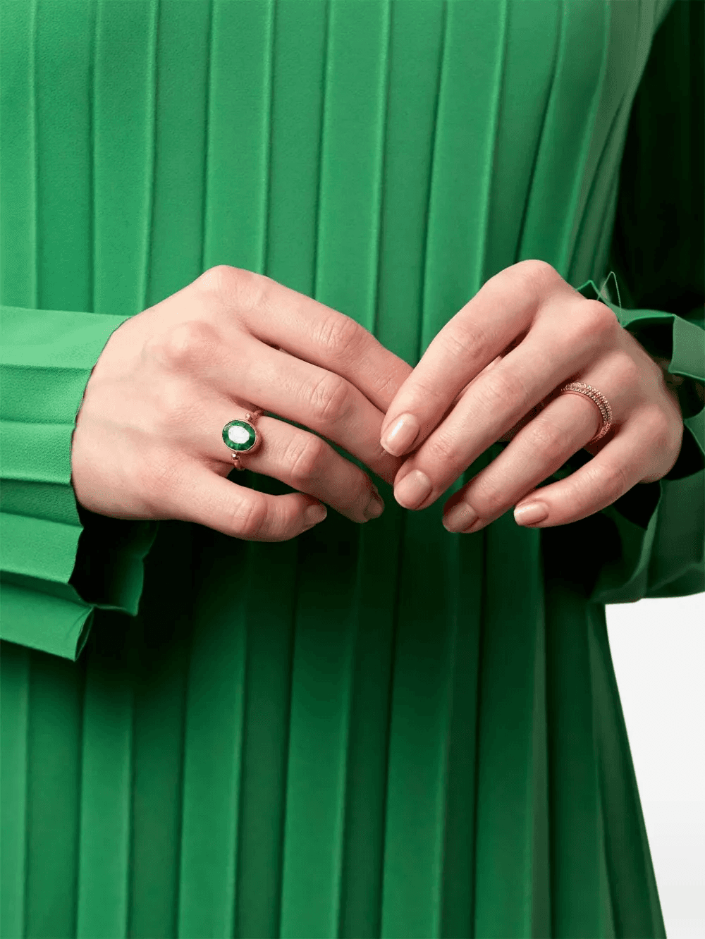 Siena emerald cocktail ring — Image 3