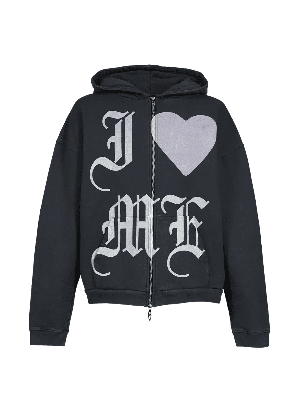 Motor graphic-print zip-up hoodie - Image 1