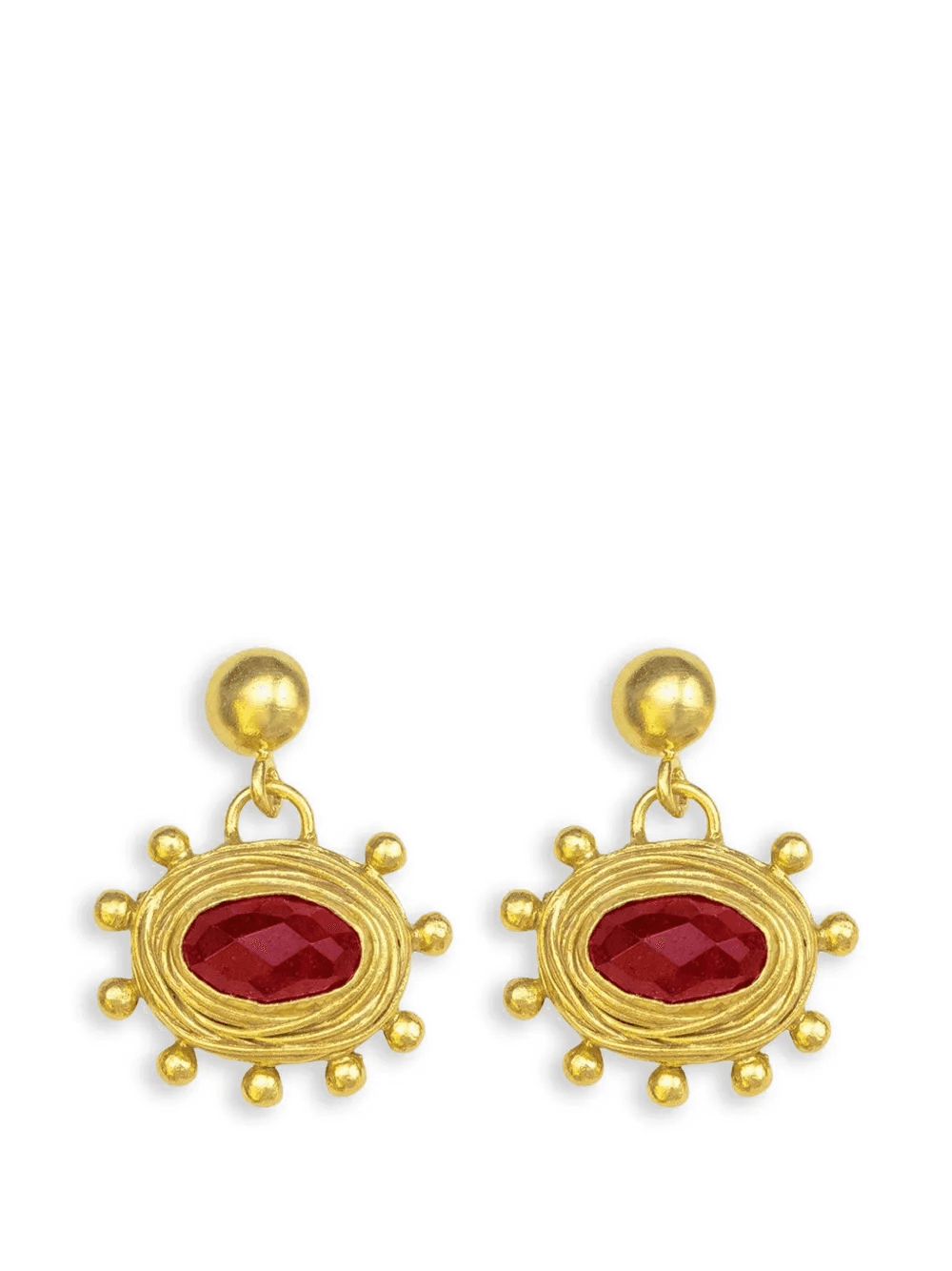 ruby Zand drop earrings