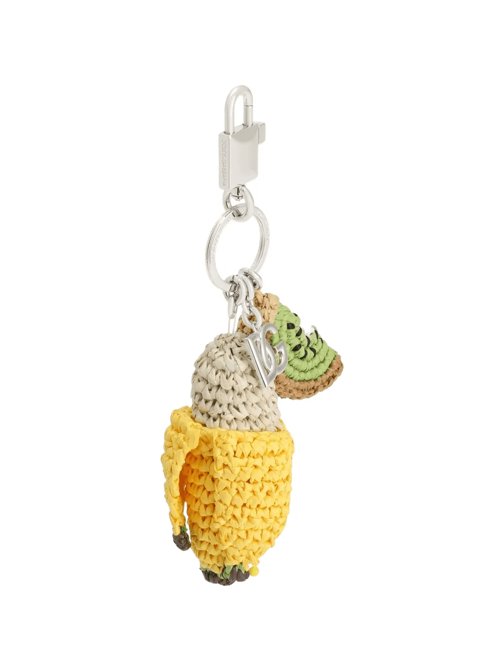 metal keychain with charms