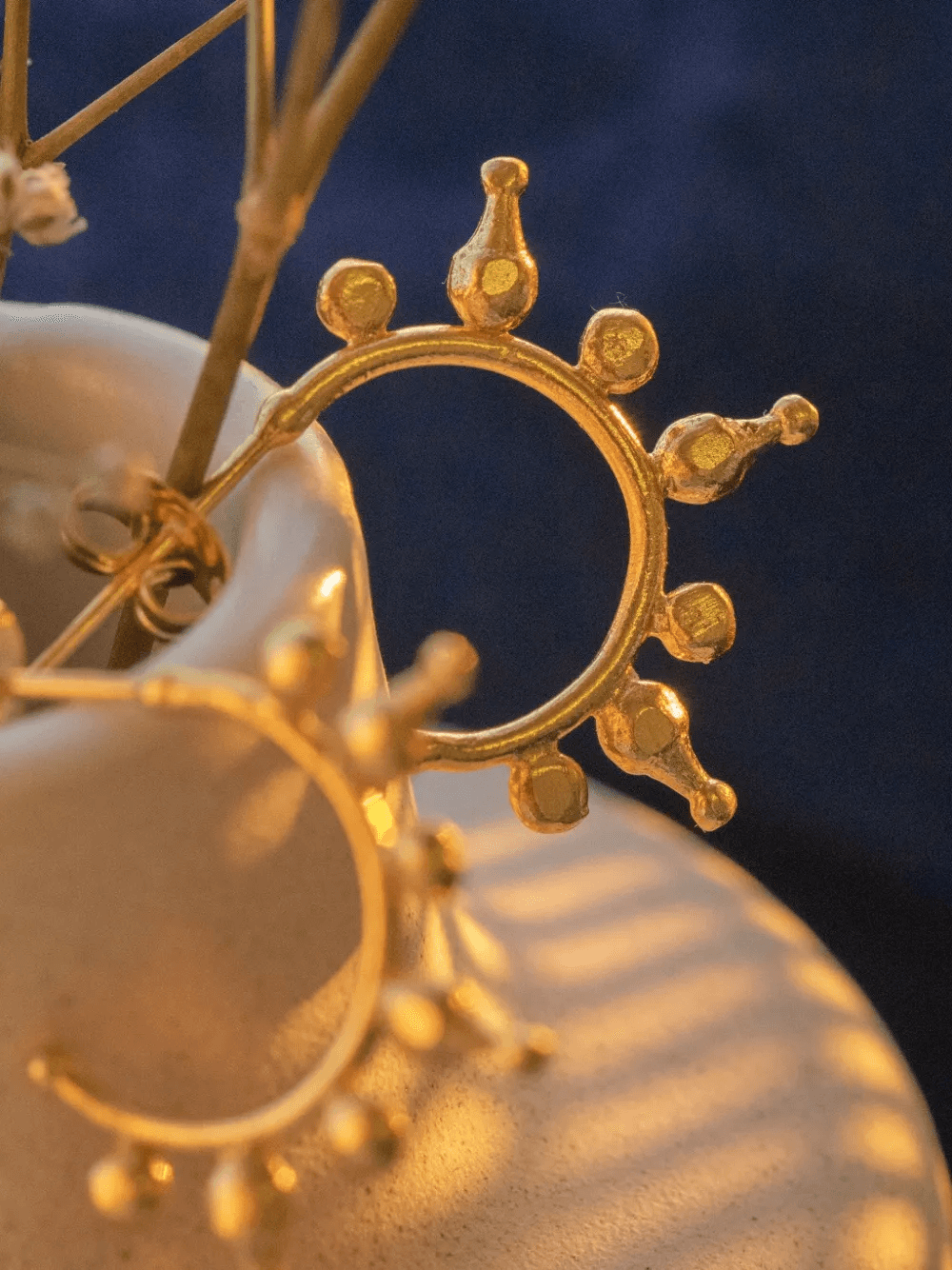 Jale hoop earrings — Image 2