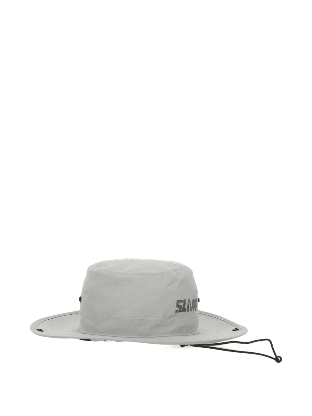logo-print wide-brim hat - Image 1