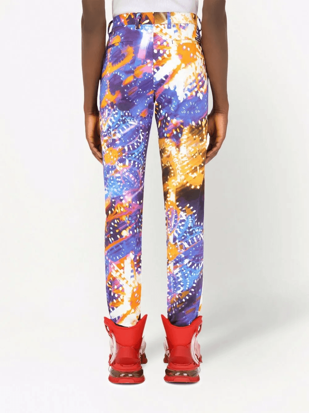 luminaire-print tailored trousers — Image 4