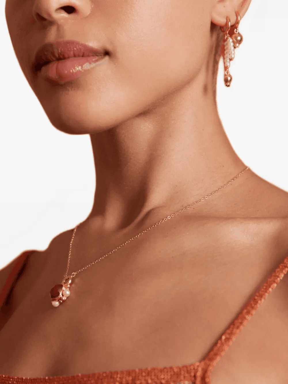 Esther ruby pendant necklace — Image 2