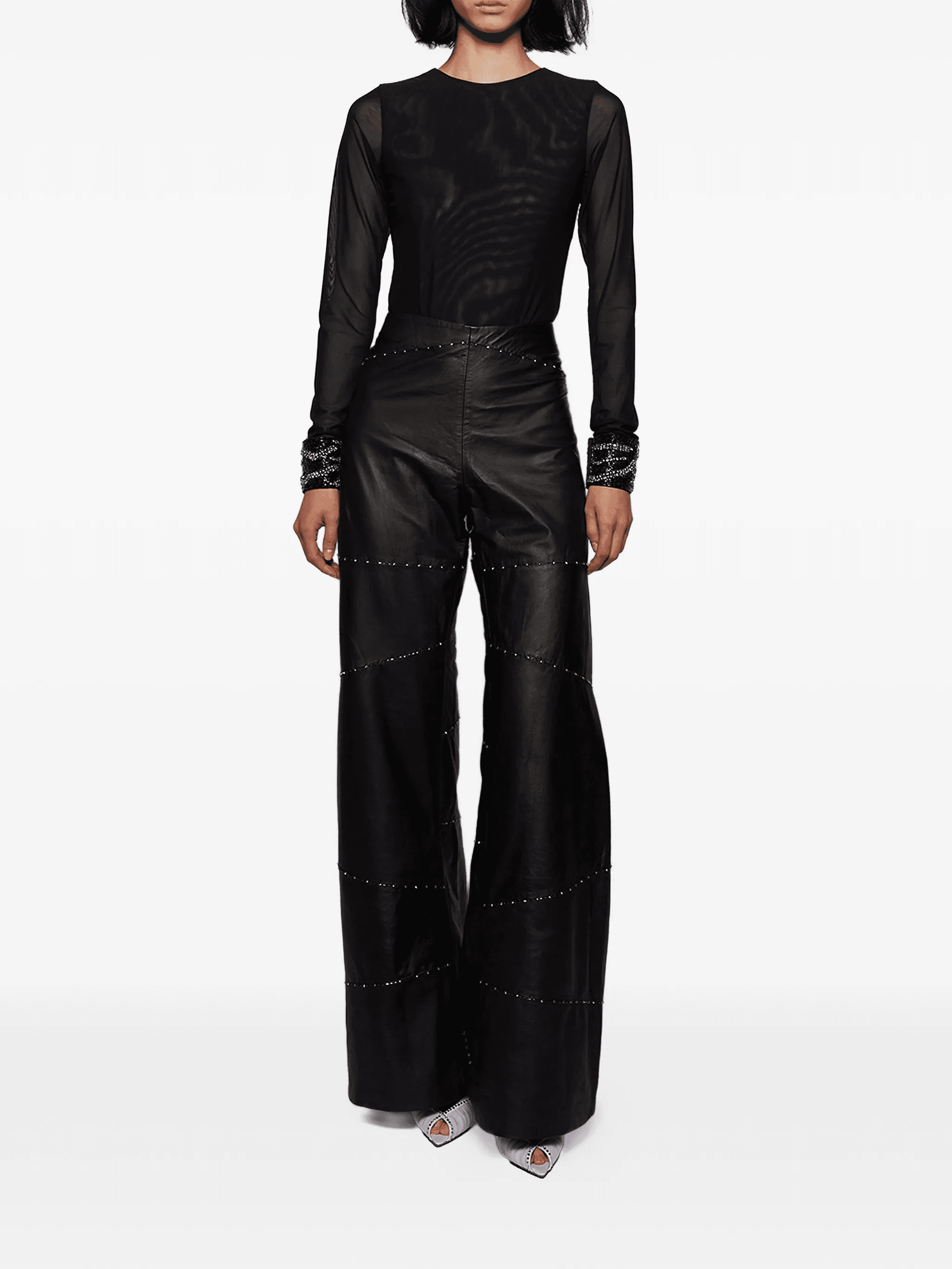 Zebra embellished bodysuit — Image 2