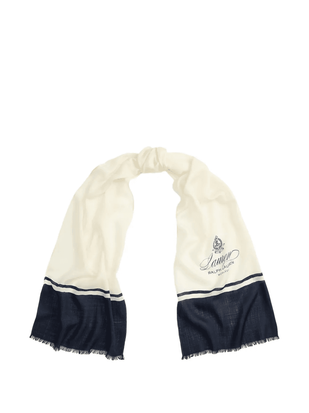 logo-print scarf - Image 1