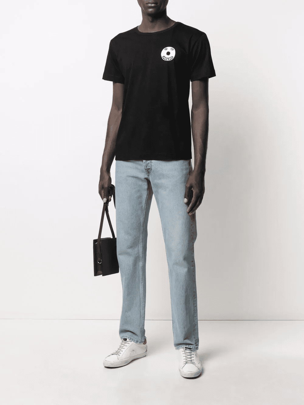 smile-print T-shirt — Image 5
