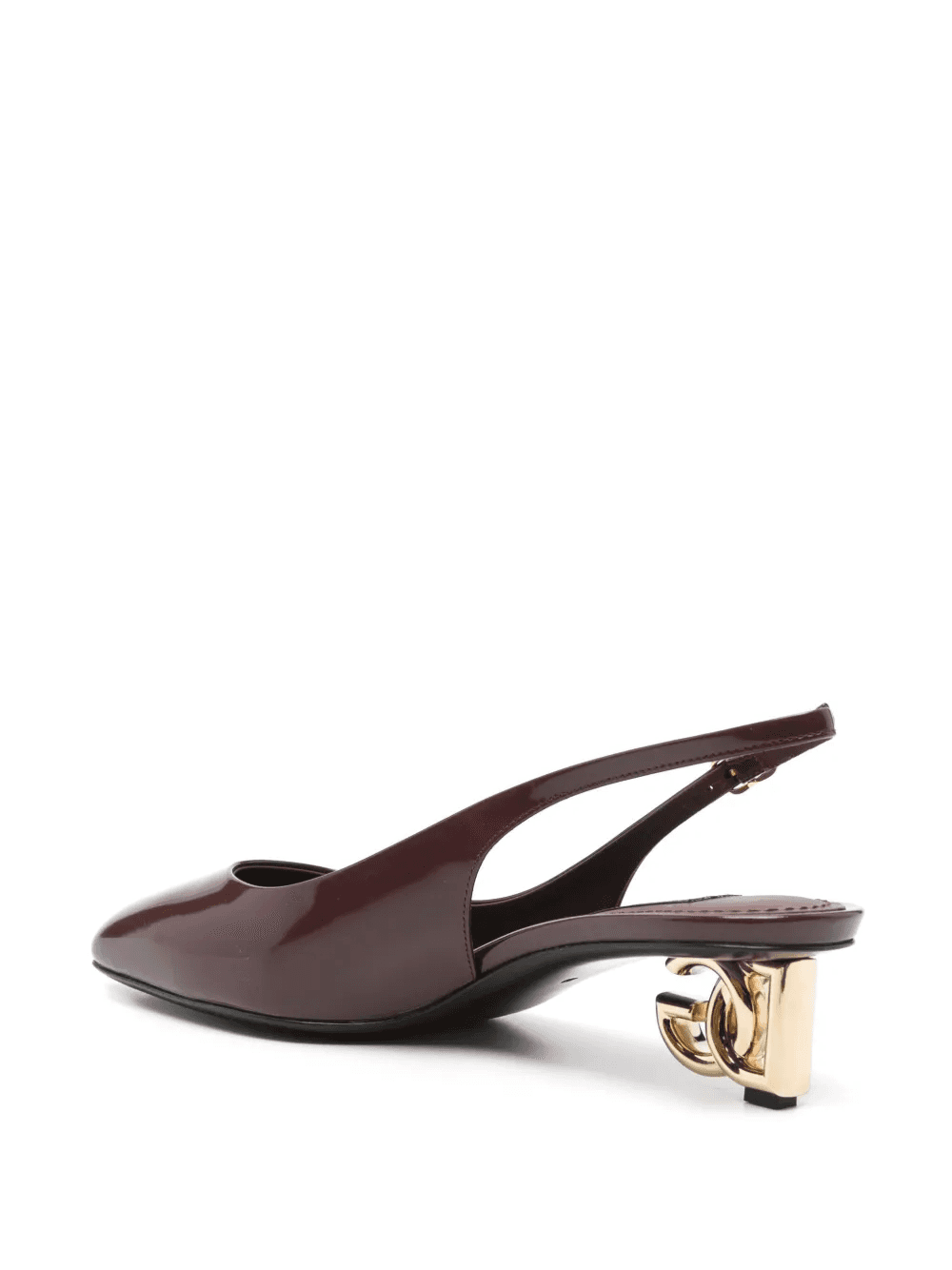 leather slingback pumps — Image 4