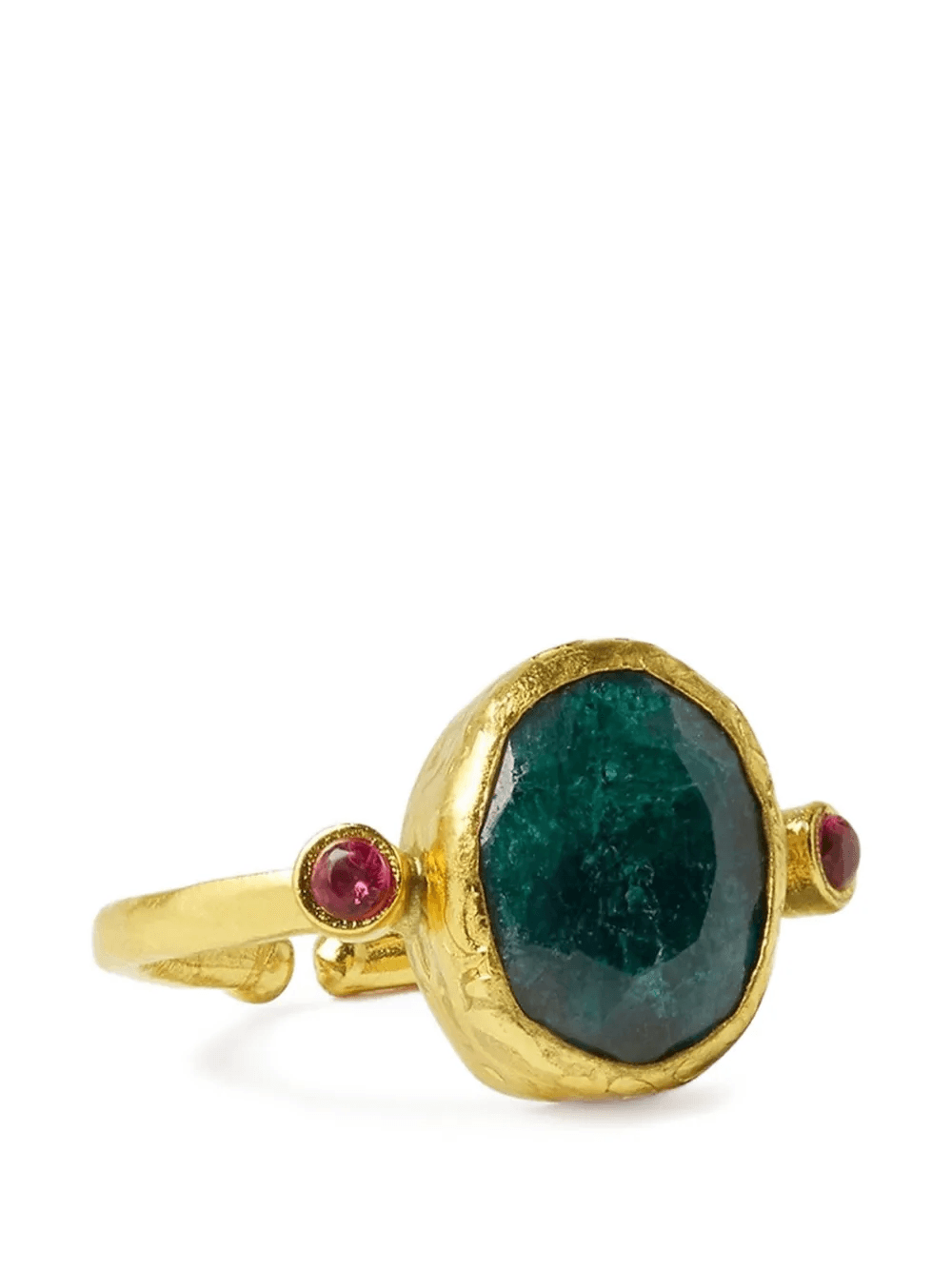 Lucia emerald cocktail ring