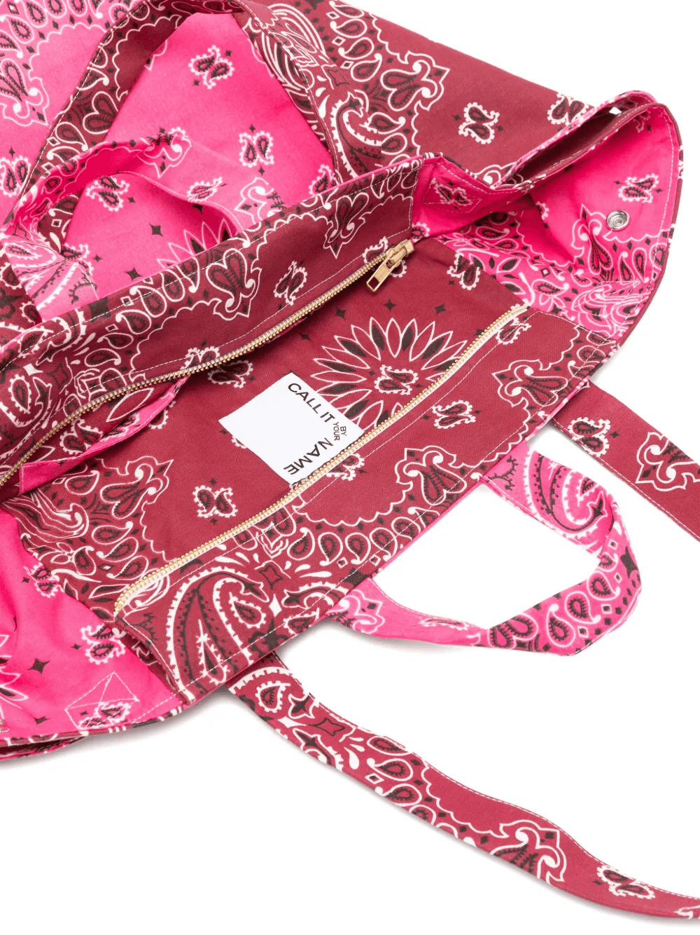 bandana-print tote bag — Image 3