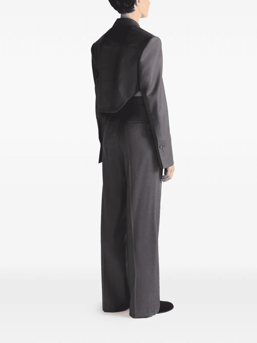 Kate pleated wide-leg trousers — Image 4