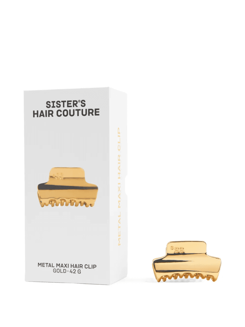maxi polished hair clip - Image 1