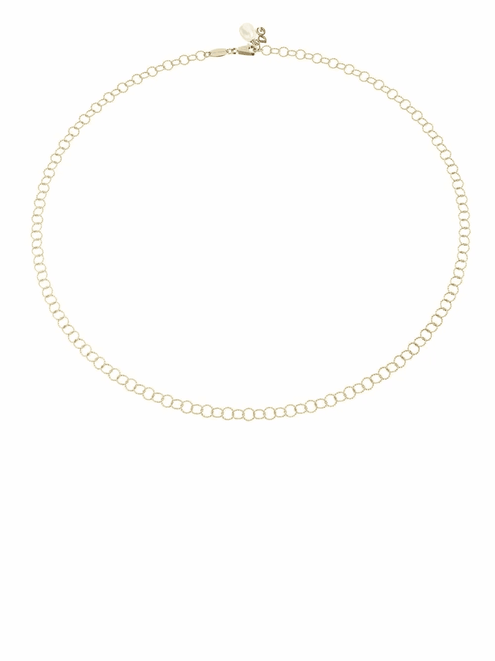 18kt yellow gold Alphabet necklace