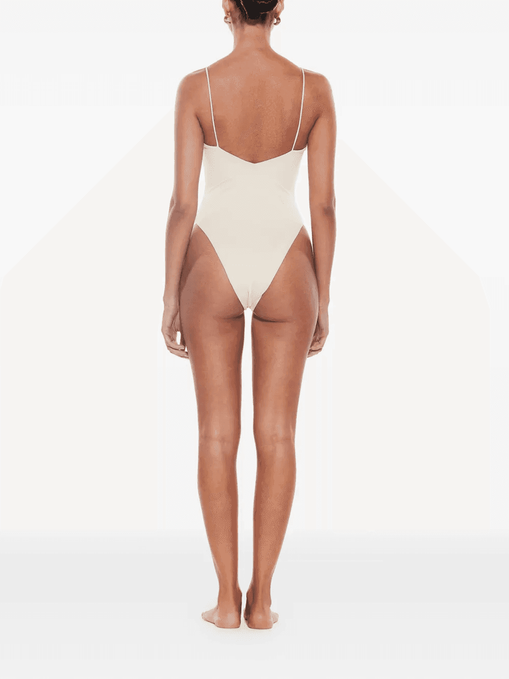 Yves high-leg swimsuit — Image 3