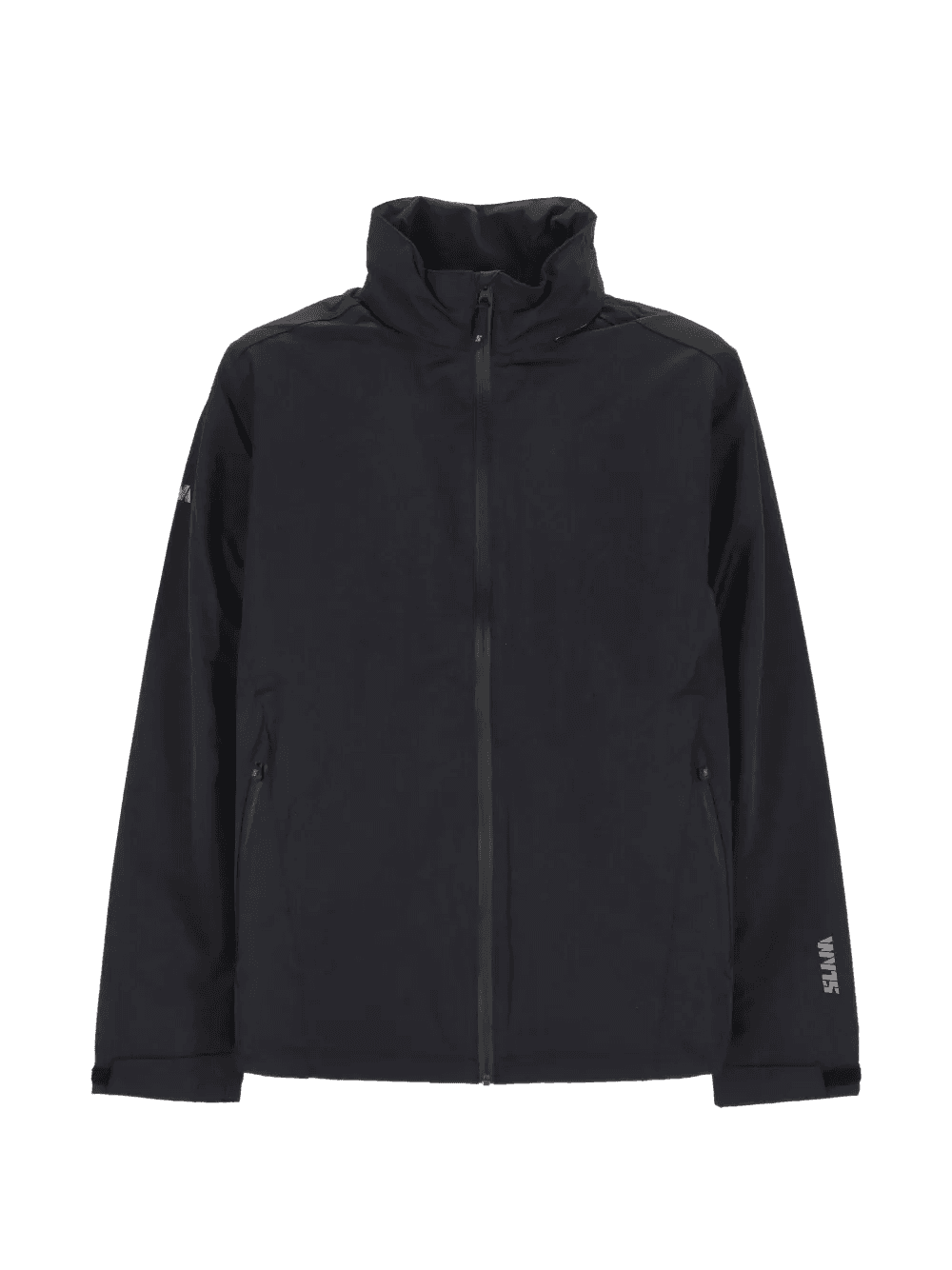 logo-print high-neck jacket - Image 1