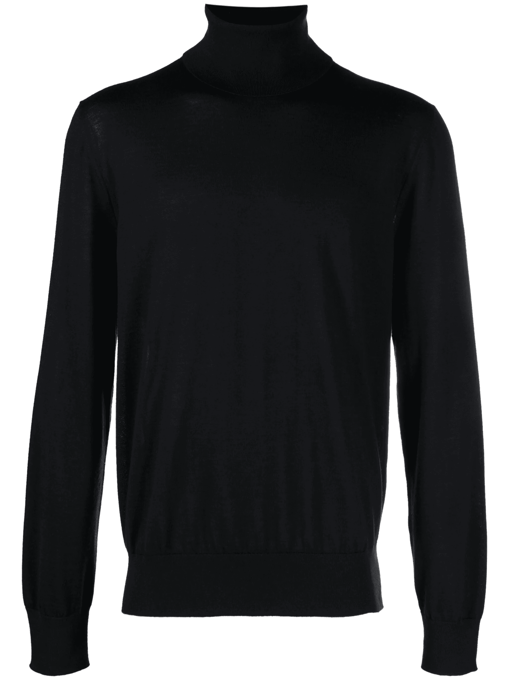 roll-neck cashmere jumper