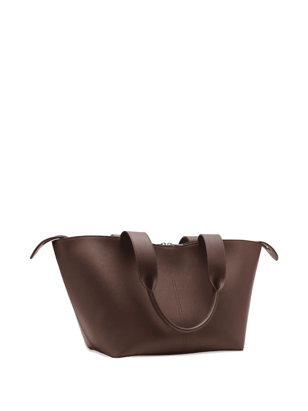 Bleecker grained-effect tote bag — Image 3