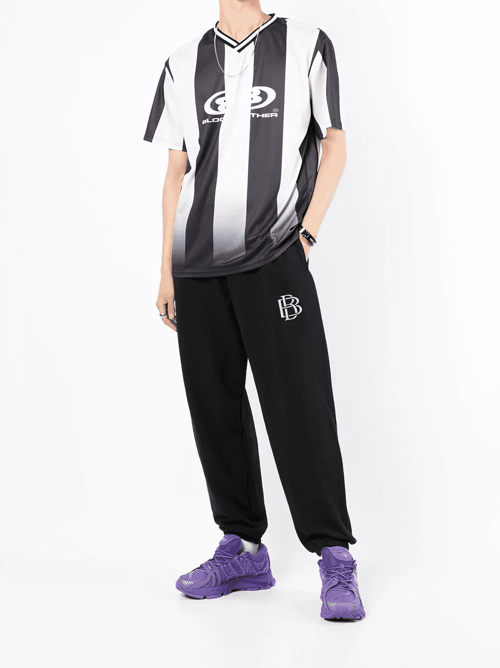 embroidered-logo joggers — Image 3