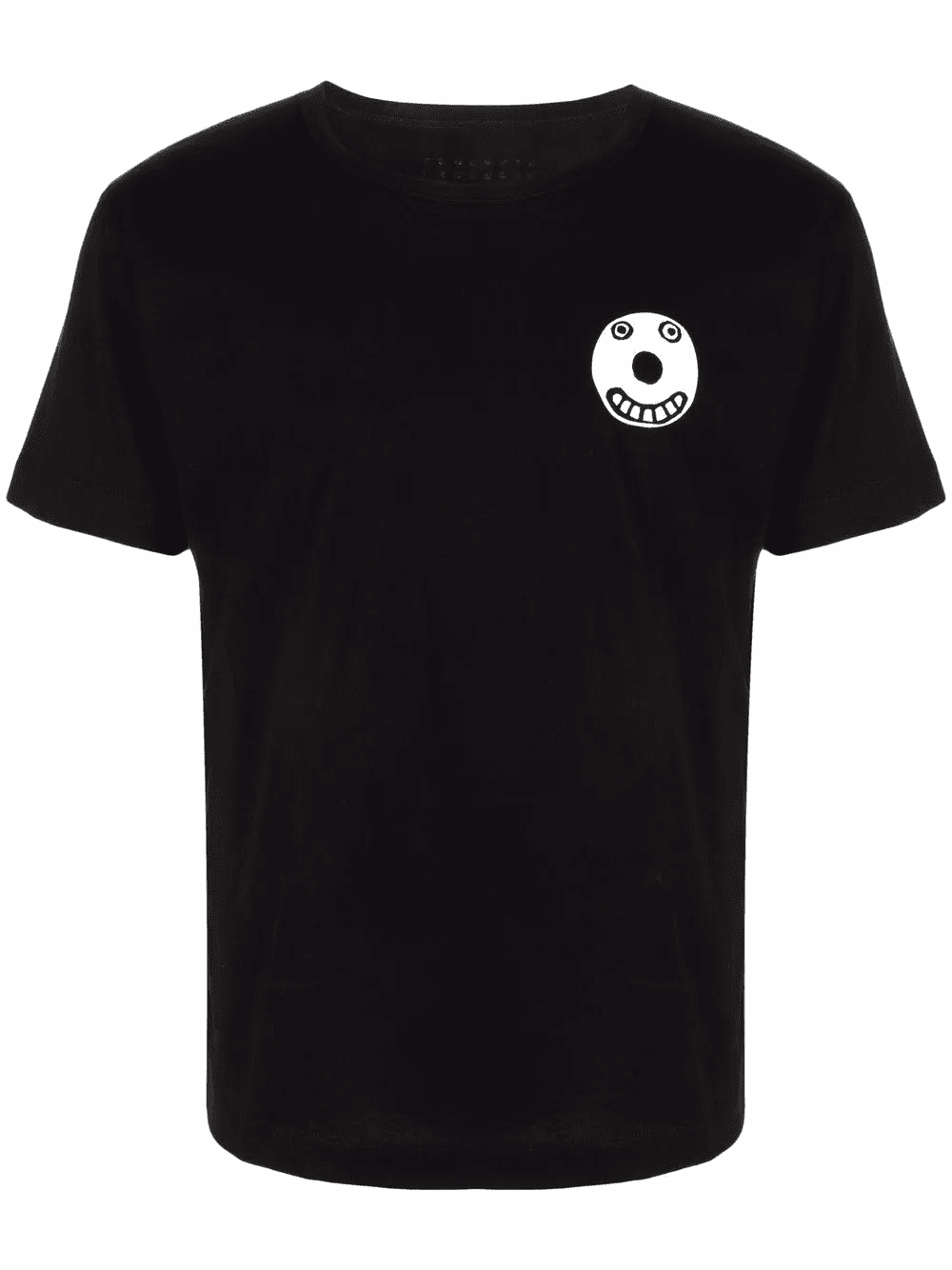 smile-print T-shirt
