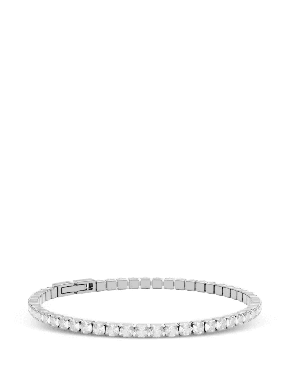 crystal-embellished tennis bracelet - Image 1