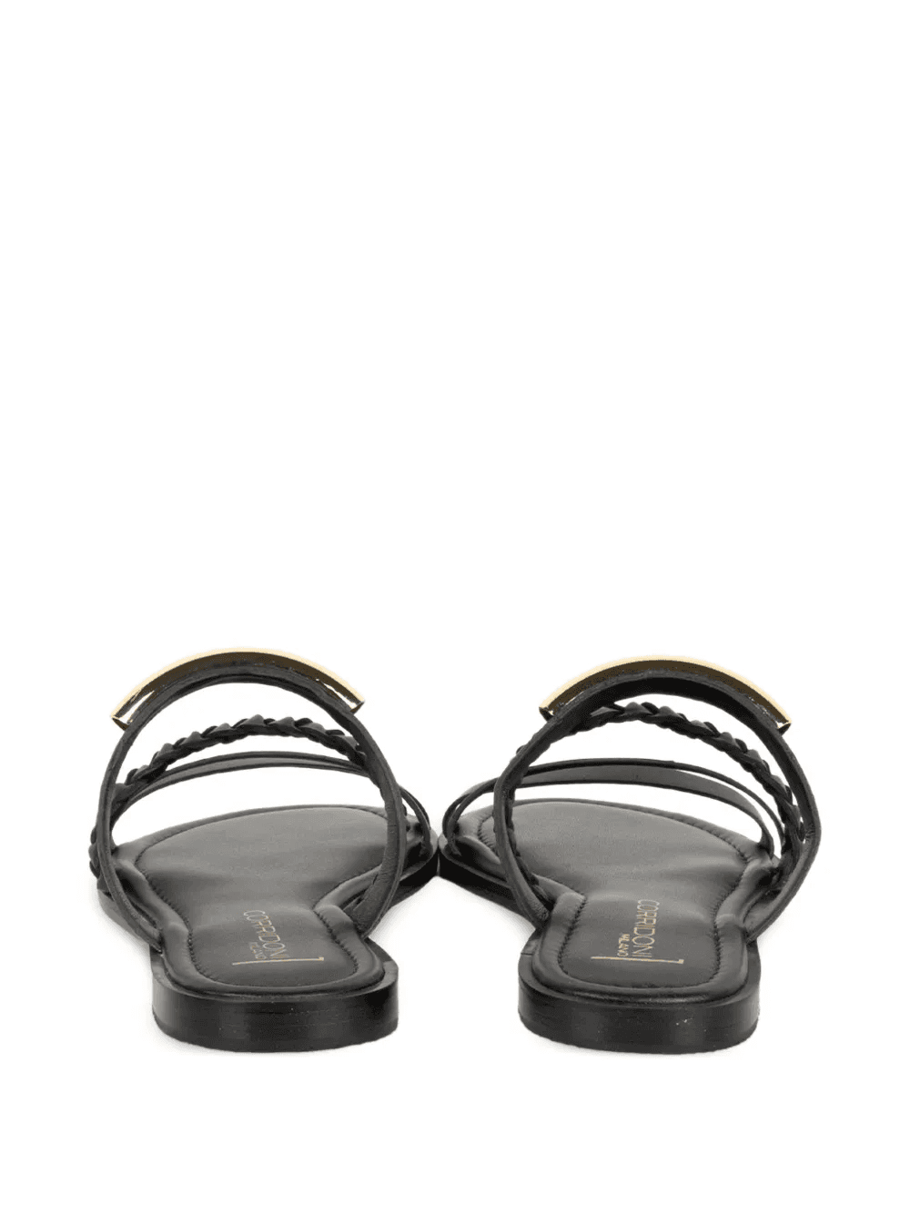 braided metal-detail sandals — Image 2