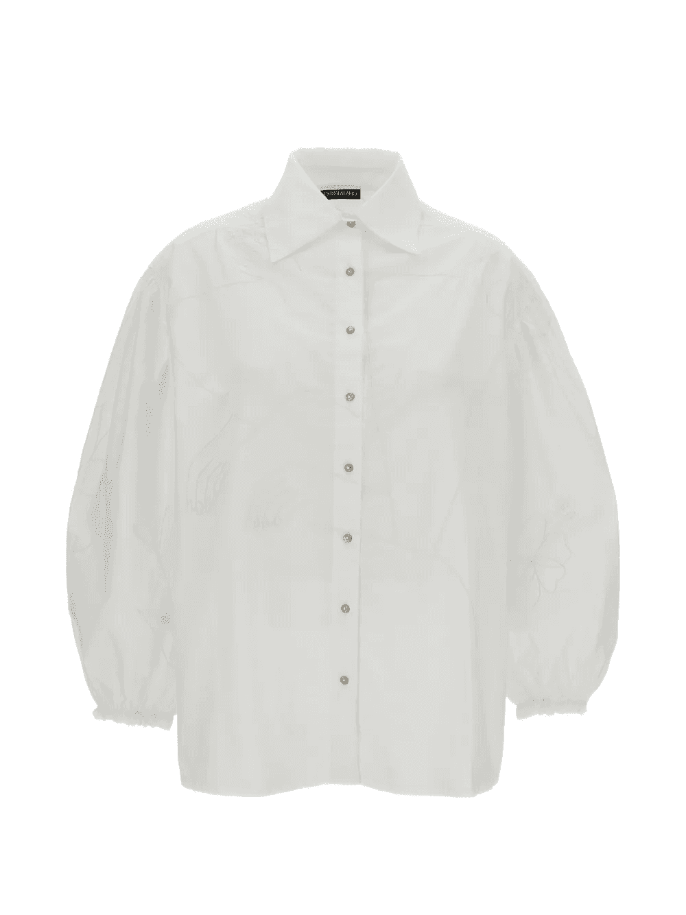 Hillay embroidered cotton shirt - Image 1