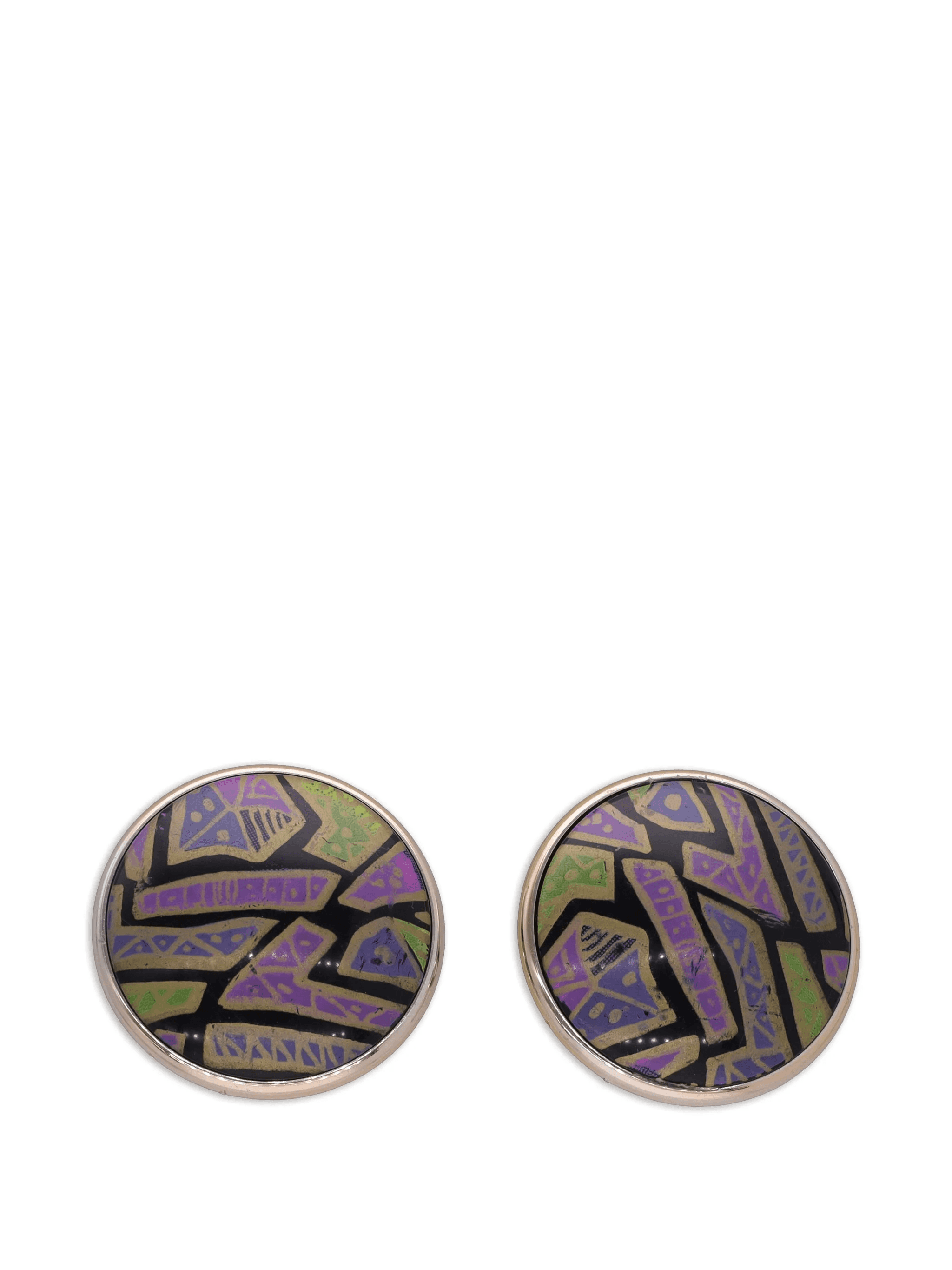 1980s clip-on earrings