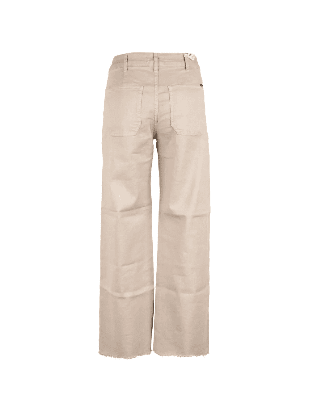 raw-edge wide-leg jeans — Image 2
