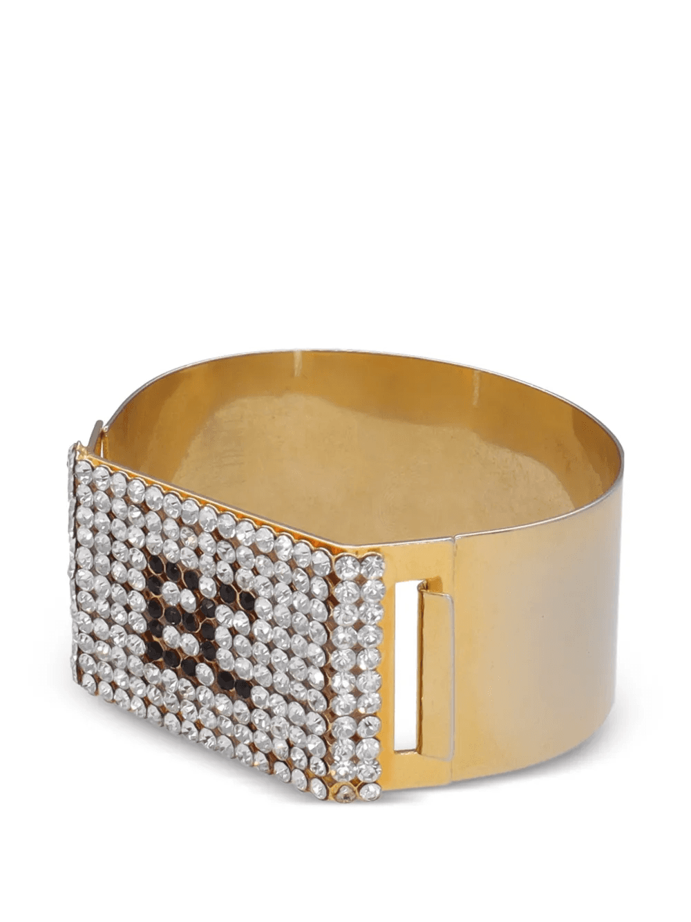 logo-embellished cuff bracelet — Image 3